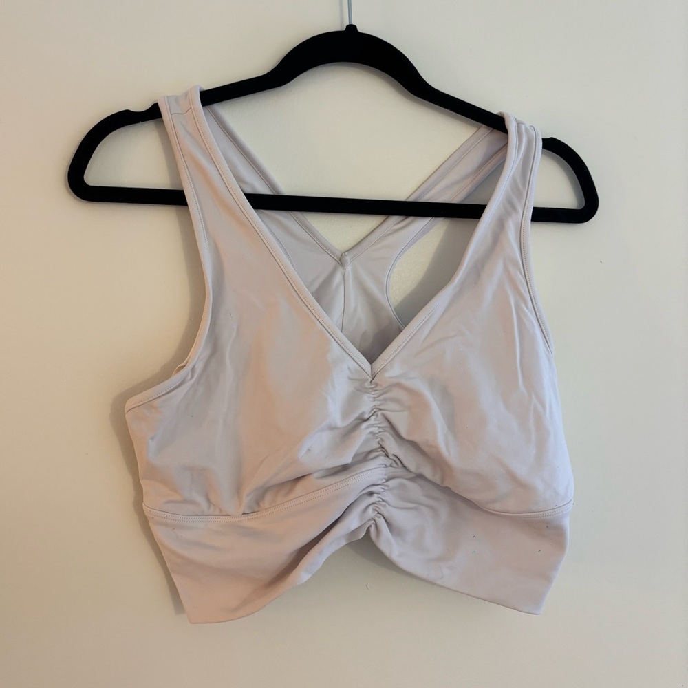 ALO Yoga White Sports Bra